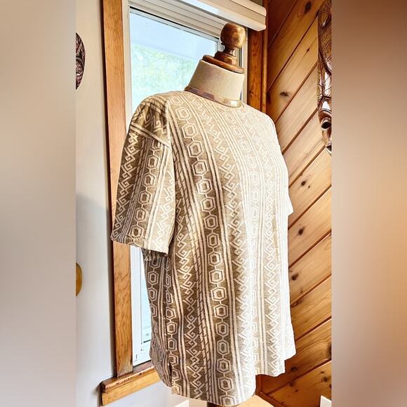 Rare Vintage Geometric Shirt - Picture 2 of 7